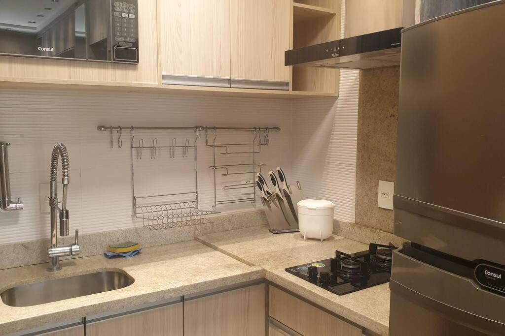 Apartamento com piscina em Águas Claras-DF Brasilia Exterior foto